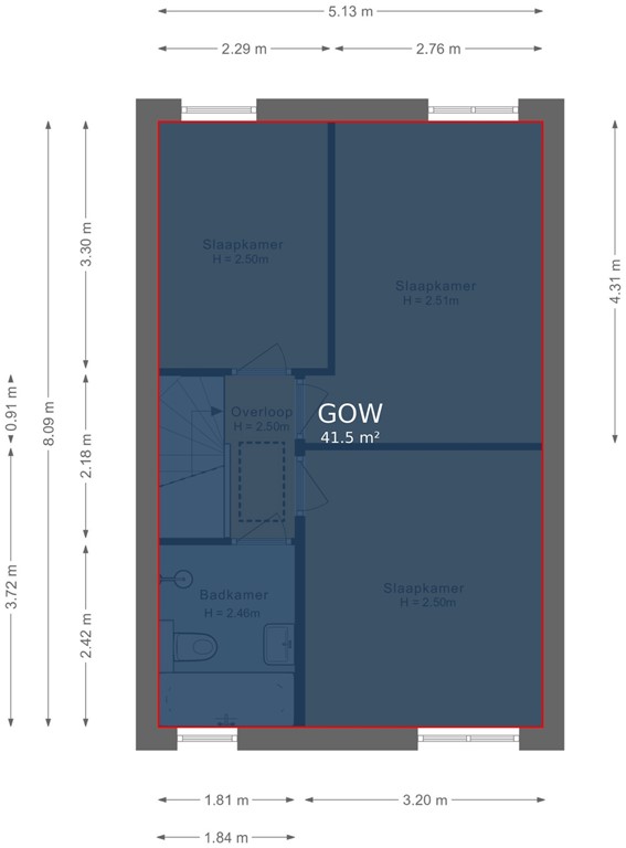 mediumsize floorplan
